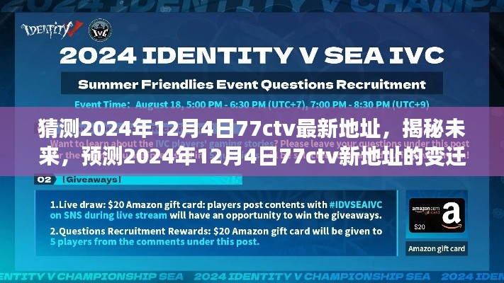 揭秘未来，预测与揭秘2024年12月4日77ctv新地址变迁的猜测与揭秘