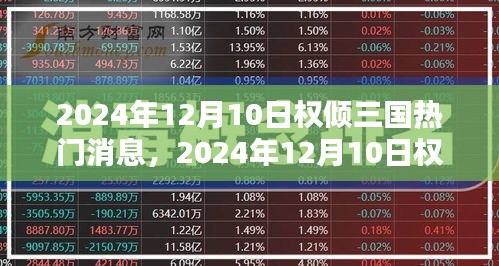 权倾三国最新消息揭秘，揭秘热门内幕，不容错过！