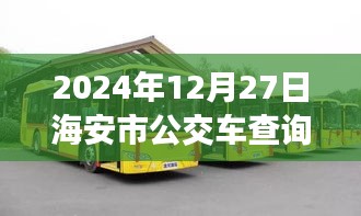 海安市公交车实时查询系统（最新更新至2024年）