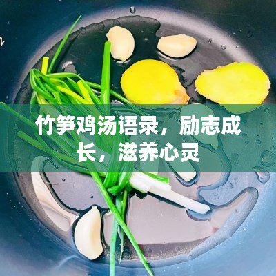 竹笋鸡汤语录，励志成长，滋养心灵