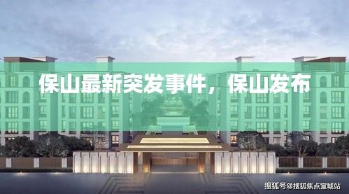 保山最新突发事件，保山发布 