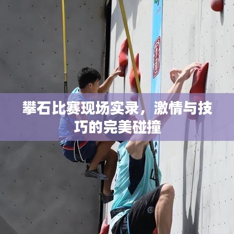 攀石比赛现场实录，激情与技巧的完美碰撞